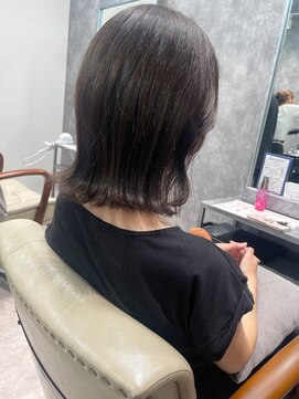 フォンド 津田沼(fond.) 前髪/マチルダボブ/ピンクベージュ/インナーグレージュ/津田沼駅