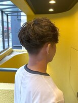 ビーダンディー(Bee dandy)&nbsp;ビジネスツーブロックマッシュ ショート 束感ナチュラルパーマ