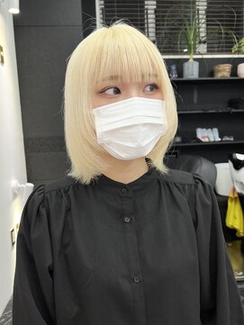 チュダック(ChuDuck) 【◎甘くてカワイイ◎】韓国風《ブロンド》ケアブリーチ