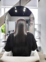 アパートメント オブ ソロン(The Apartment of Solon)&nbsp;【美髪】/髪質改善/グレージュカラー/フェミニンロング/縮毛矯正