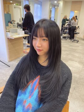 シェノン 武庫之荘(CHAINON) ハイレイヤー×韓国ヘア×シアーカラー