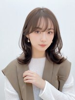 大人可愛い大人美人ふんわりカール小顔カットくびれレイヤー