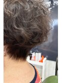 ☆80代　ニュアンスパーマ × カラー × ショート☆