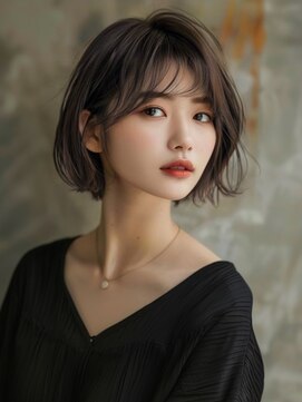 アルトリスト(Altruist Aging×HAIR&SPA) ★ダークアッシュ大人ガーリーボブ着物似合わせカット/髪質改善