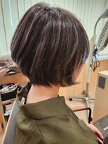 バンズ 名古屋金山(ban’s)&nbsp;◇ハイライトショートボブ◇