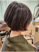 ◇ハイライトショートボブ◇