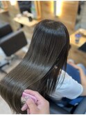 うる艶ロング！アッシュグレージュ〇本厚木