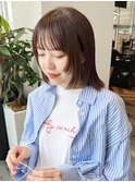 タイトヘア*ミディアムヘア*顔周りレイヤー*30代40代50代OK