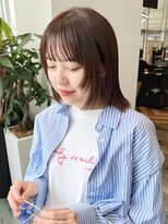 ケーツー あべのキューズモ－ル店(K-two) タイトヘア*ミディアムヘア*顔周りレイヤー*30代40代50代OK