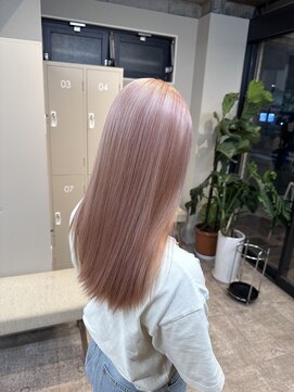 ベンジー 蔵前ii店(benji) ホワイトピンクベージュ/透明感カラー/蔵前/新御徒町/田原町
