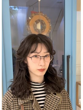 シアン 栄店(CYAN.) マレットヘア×パーマ