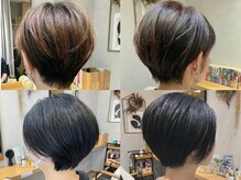 ヘアーサロン オレオ(OREO)の雰囲気（ドライ後の仕上げのカットで乾かすだけで決まるstyleにcut￥4800）