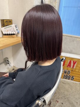 ウィークエンド(WEEKEND) ブリーチなしダブルカラー+カット+トリートメント【￥13800】