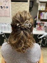 ジュビレ&nbsp;ハーフアップ