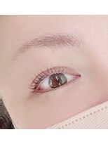 ウイ バイ ファースト 北四番丁店(u'i by first)&nbsp;まつ毛パーマ 層が広い方カールデザイン