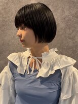 シック(chic.)&nbsp;ミニボブ×黒髪×ぷつっとボブ　2