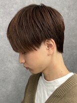 エルマーク 渋谷(L-MARK)&nbsp;マッシュナチュラルカラーマッシュメンズヘアカラーツーブロック