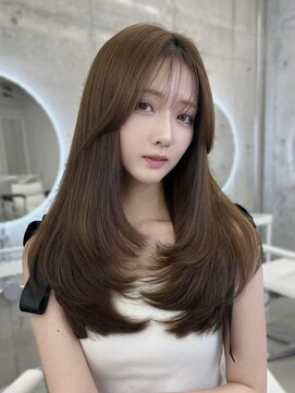 アイシー 表参道(ICY) 上品可愛い◇韓国くびれヘアショコラグレージュ