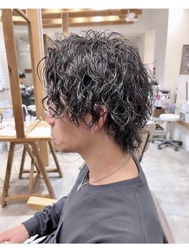 ヘアサロン エフ 渋谷(F) #メンズカット#メンズパーマ#ツイストスパイラル#スパイラル