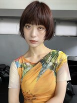 【大人可愛い20代30代40代くびれボブ】