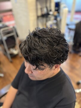 リル 西宮(LiL') 【LiL'西宮】メンズツーブロックパーマ