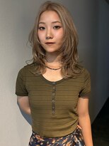 ヨハク 大阪梅田中崎町(yohaku)&nbsp;【misaki】ミルクティーベージュ×レイヤー