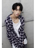 ネクスト 渋谷(NEXT)&nbsp;MEN’S HAIR/ブルーブラック/フェザーパーマ/渋谷ア