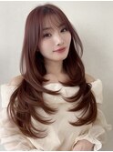 レイヤーカット　韓国ヘア　池袋美容室