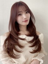 ミレバイジェニー (mirae by geny)&nbsp;レイヤーカット　韓国ヘア　池袋美容室