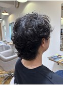無造作メンズパーマスタイル