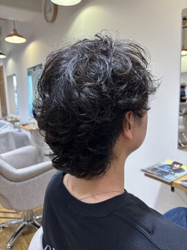 無造作メンズパーマスタイル