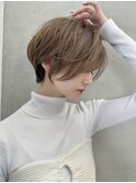 黒髪カタログ/ショート/オリーブグレー/小顔に見せるヘア/大宮