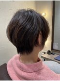 女性らしさ全開ショート