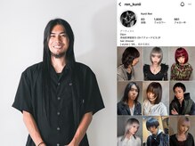 ◆ REN ◆ダメージレスな縮毛矯正、モードな雰囲気が得意