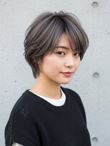 フルショウ 苦楽園店(FURUSHO)&nbsp;グレーブラウン/レイヤーショート/ハイレイヤーウルフ