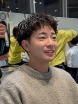 レタッチ バイ フィフス 銀座(RETOUCH by fifth) 銀座ルーズショートルーズパーマシャドウパーマメンズショート