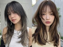 ジュール 新宿(Joule)の雰囲気（新宿駅/ハイライト/前髪カット/インナーカラー/前髪カット/ボブ）