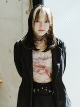 MONIQA 栄　ブリーチ/ダブルカラー/エクステ/レイヤーカット&nbsp;磯部仁以奈 【栄】