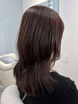 ミューシグ(mysig) ハッシュカット×カーキベージュ