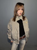 タロ(TALO) 【TALO】ミディアムハッシュカット