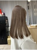ブリーチ1回からできるミルクティーベージュ
