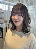 透明感オリーブグレージュ