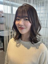 ヘアーサロン クスキ(hair salon KUSUKI) 透明感オリーブグレージュ