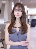 大人ガーリー顔周り似合わせカット/レイヤーカット/髪質改善