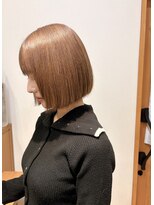 ロッソフィーロ(Rosso Filo)&nbsp;ミルクティーボブ Instagram【@dai_n29】