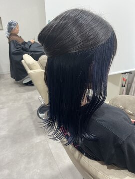 シェノン(SHENON) 色落ちかわいいネイビーインナー