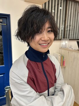 ヘアーサロン ビー(hair salon b.) ショート/パーマ/ツイストスパイラル/メンズライクスタイル