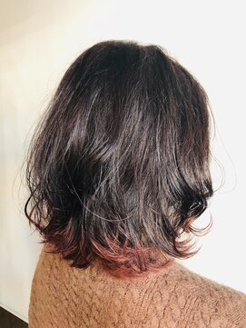 ブロッサム 若葉店(Blossom) ゆる巻きアクセントスタイル