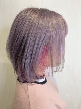 リジョイスヘア エン(REJOICE hair EN) 【REJOICE hair EN】パープルアッシュ×ピンキー　担当AKIRA