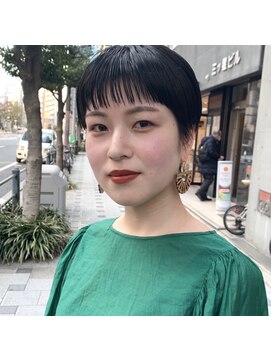 ジェーン(JANE) 【ゲストスナップ】ダークトーンのショートヘア